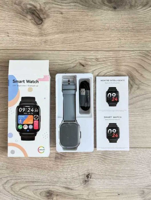 Smartwatch na iOS i Androida SENBONO Bluetooth wodoodporny Grey
