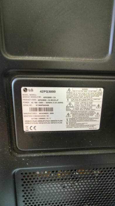 TV LG para peças