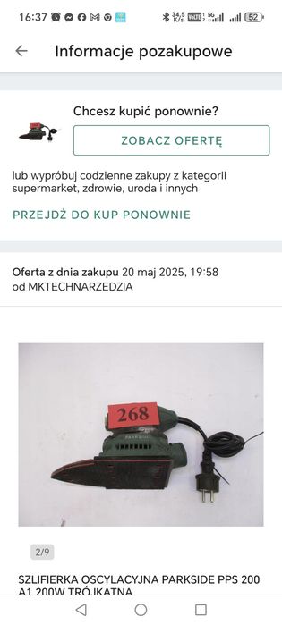 Szlifierka oscylacyjna parkside