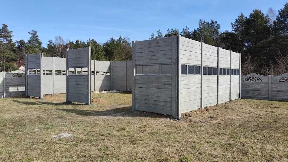 Słupki betonowe: wiaty, garaże z płyt betonowych