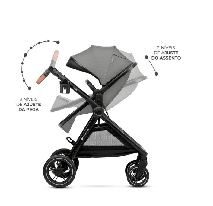 Carro bebé kinderkraft esme  novo, ainda com um ano de garantia