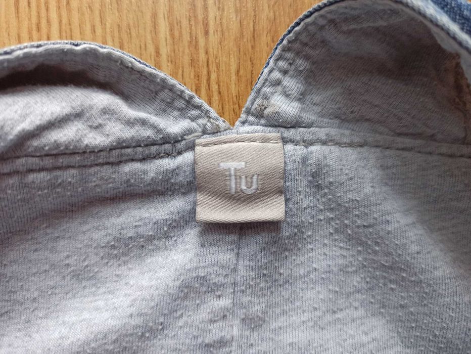 spodnie ogrodniczki jeans r. 80