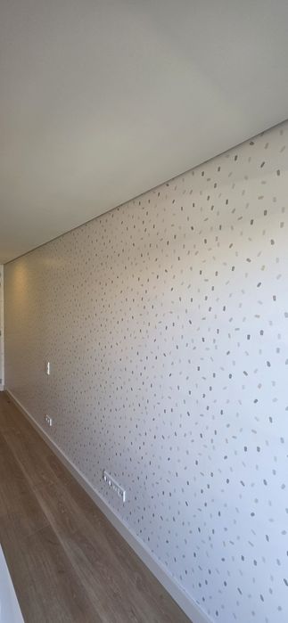 Papel parede aplicação