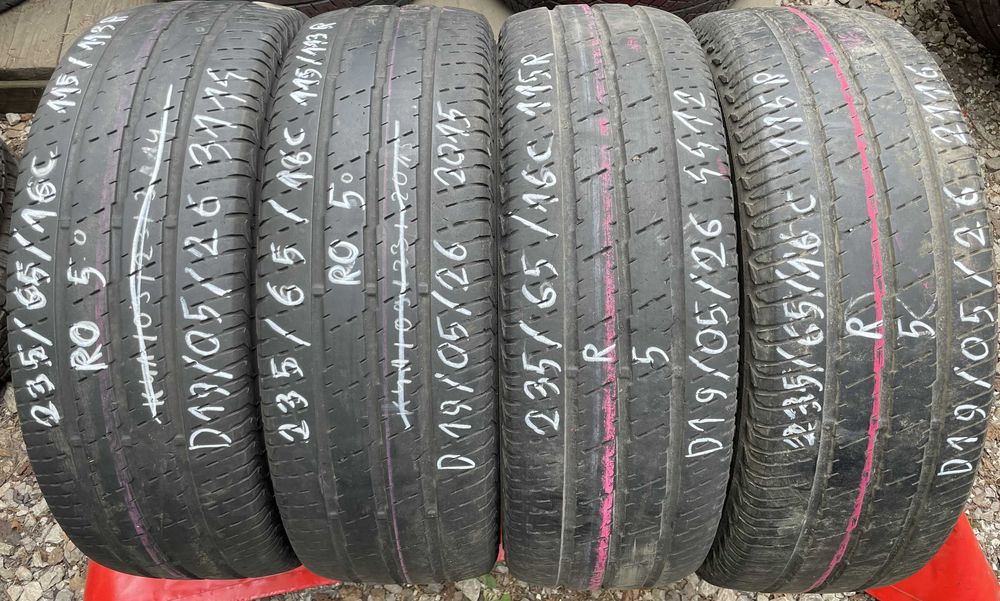 4szt. opony letnie 235/65R16C 115R Continental Vanco 2