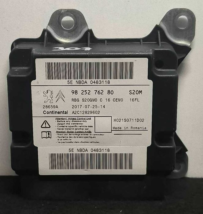 Centralina Airbag 9825276280 - OPEL CROSSLAND X / CROSSLAND