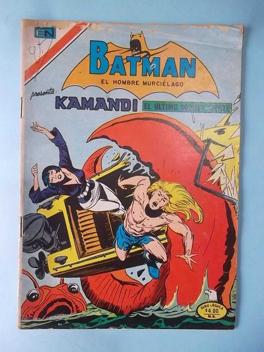 BATMAN e outros - Edição MEXICANA - Várias revistas dos anos 70