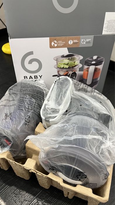 Дитяча пароварка-блендер Babymoov Nutribaby