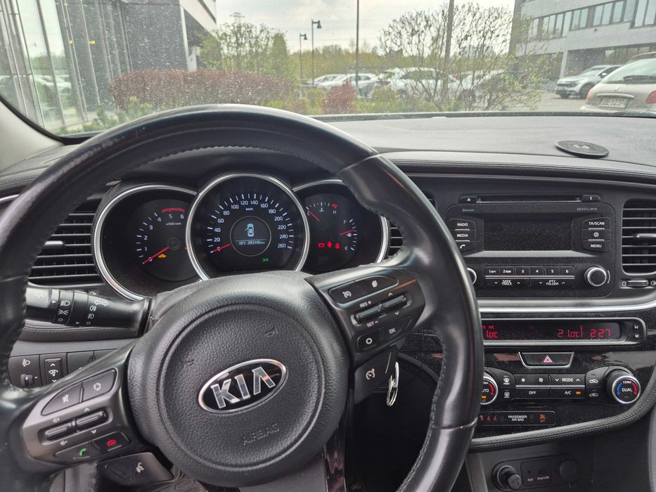 Kia Optima - uszkodzona