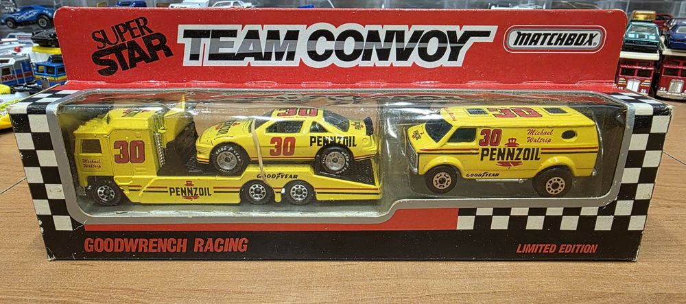 Matchbox Team Convoy Pennzoil z 1992r