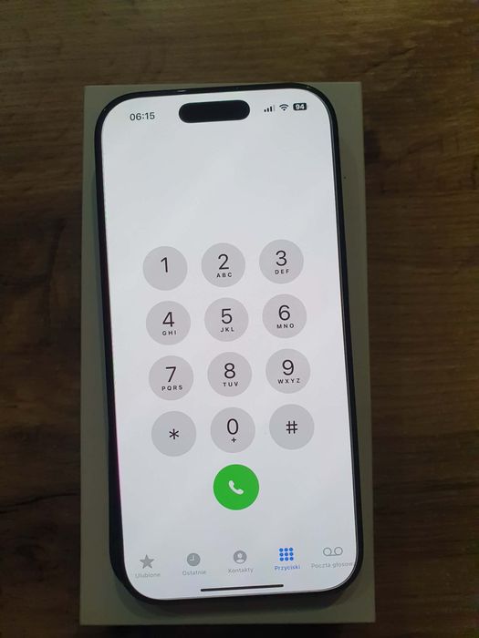 Iphone 16 Pro 256 GB Black idelany pudelko