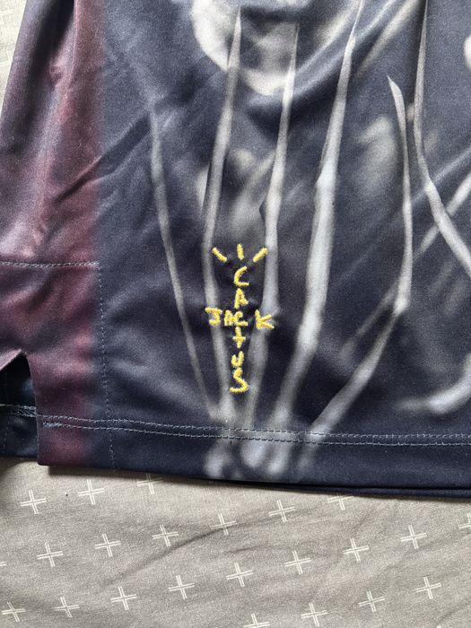 Travis Scott x Nike x FC Barcelona Skeleton Home Shorts