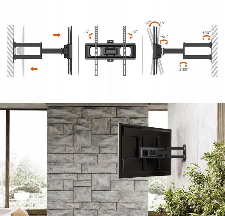 uchwyt ścienny do telewizora