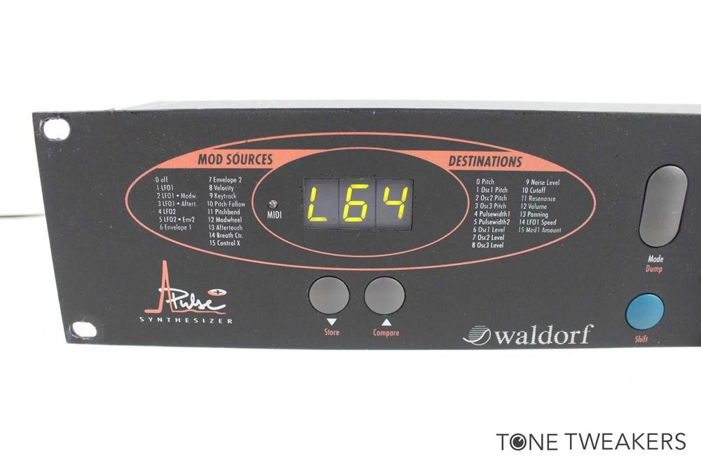 Waldorf Pulse Plus Sintetizador Analógico