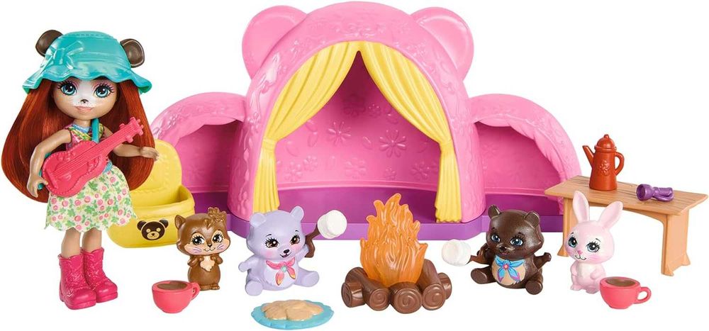 Энчантималс Поход на природу Enchantimals Camping Tent Set HTW71