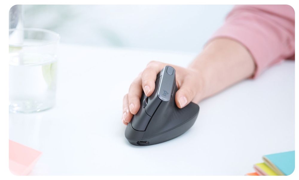 Ergonomic Wireless Mouse Mysz MX Vertical
