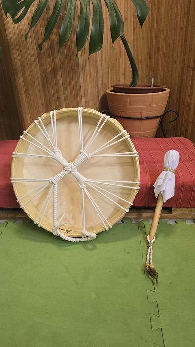 Tambores Lakota - Pele de Cabrá 40 cm
