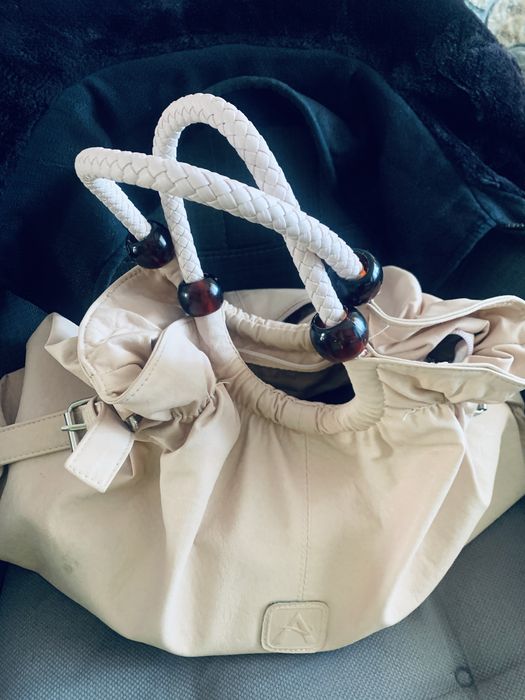 Рожева стильна сумочка