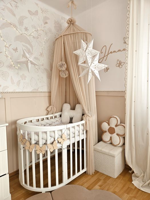 Łóżeczko owalne comfort baby