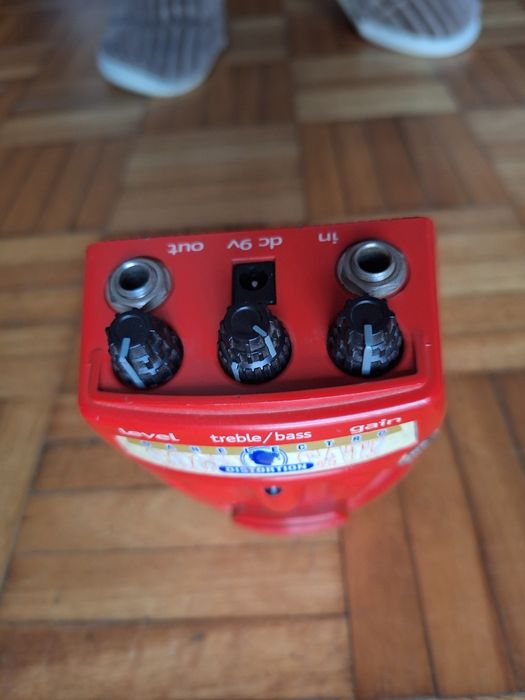 Pedal guitarra Danelectro Cool Cat Distortion