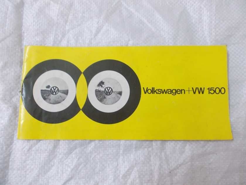 Zabytkowy katalog Volkswagena z roku 1961