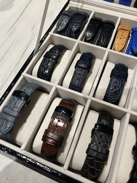 Ремешок из кожи крокодила для наручных часов