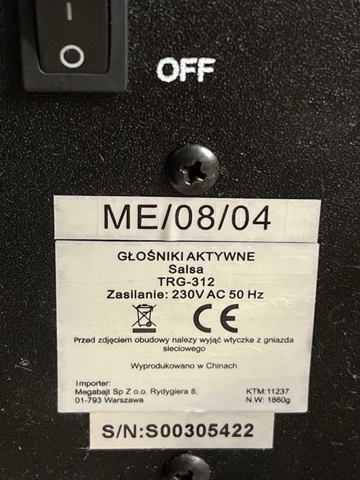 Głośniki komputerowe 2.1 Tracer Salsa TRG-312 z subwooferem