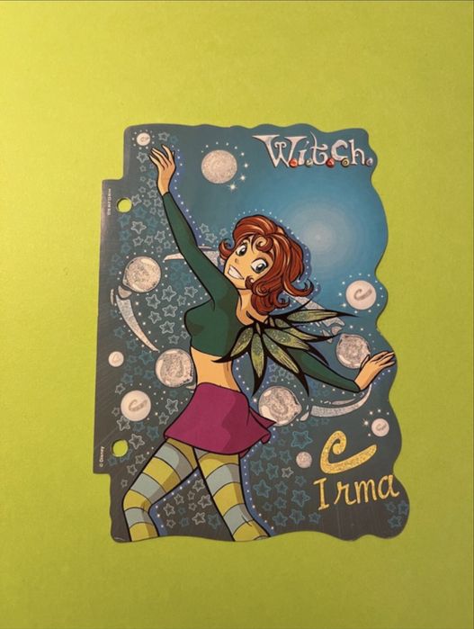 Naklejka witch a6 brokatowa