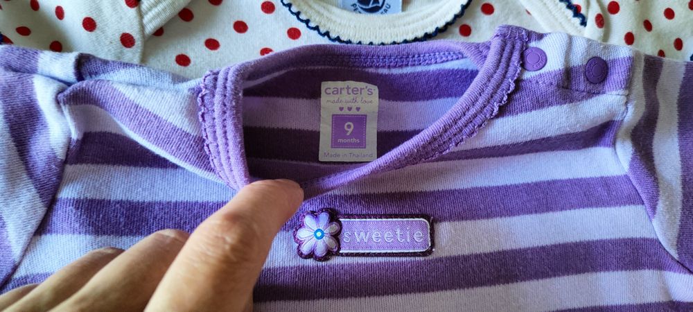 Body krótki rękaw 74/80