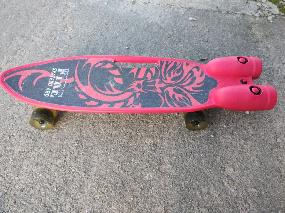 Deskorolka z diodami