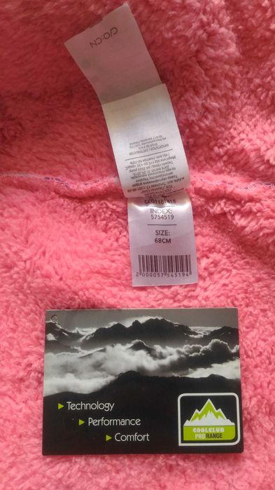 Softshell z futerkiem w serduszka cool club r. 68