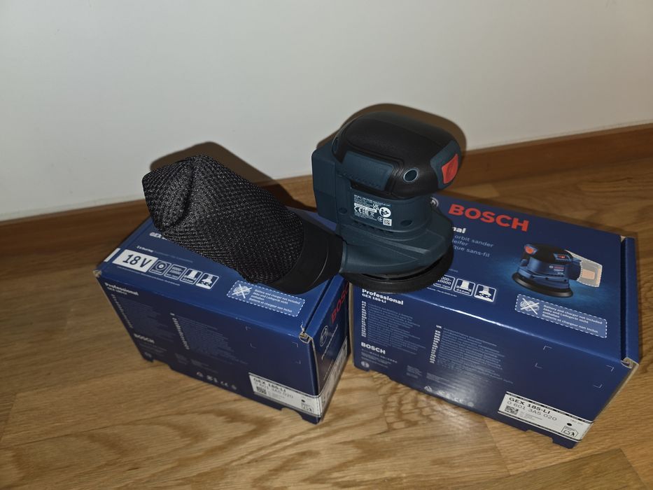 Lixadora Bosch 18V GEX 185