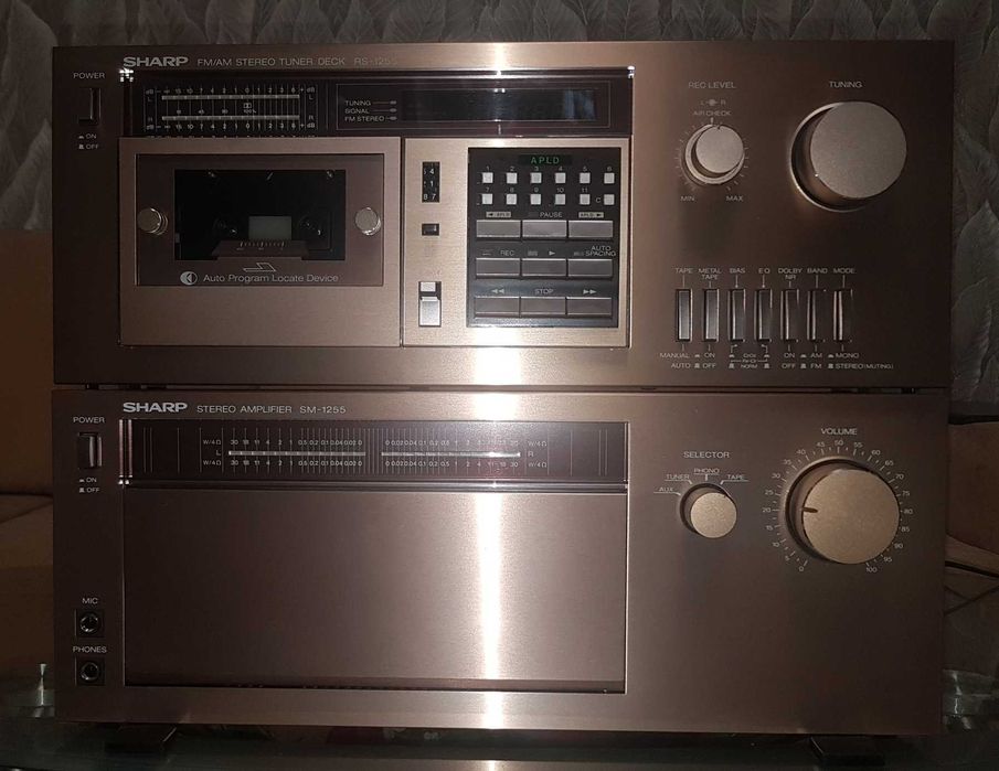 Усилитель+дека тюнер Sharp SM-1255H+RS-1255H made in Japan