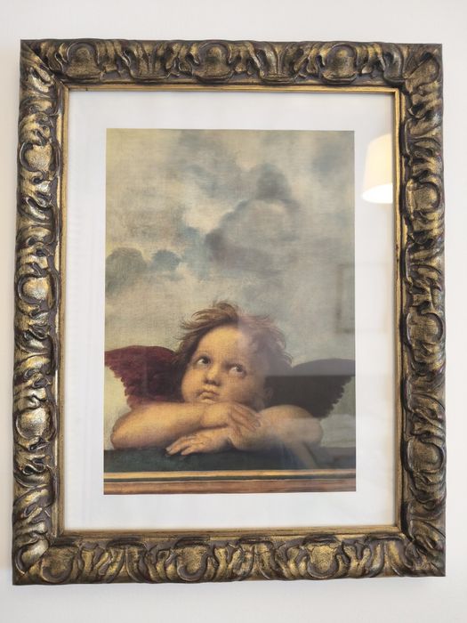 Quadro vintage como novo