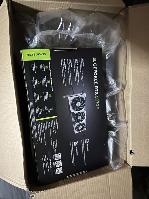 RTX 5070ti - placa grafica nova