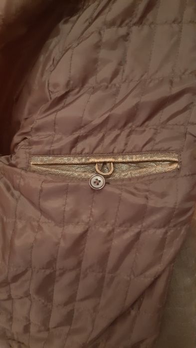 Blusão cabedal para homem