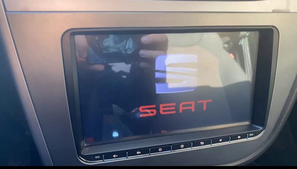 Rádio SEAT LEON Android 14 com GPS (Novo)