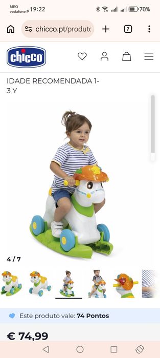 Cavalo 2 em 1 Chicco
