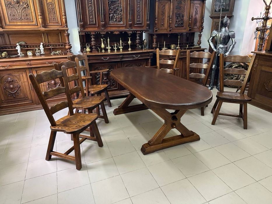 Стіл обідній дерево стол дерево 3454