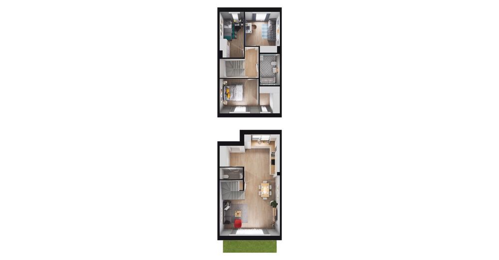 4-pokojowy dom 86m2 + ogródek Bez Pośredników