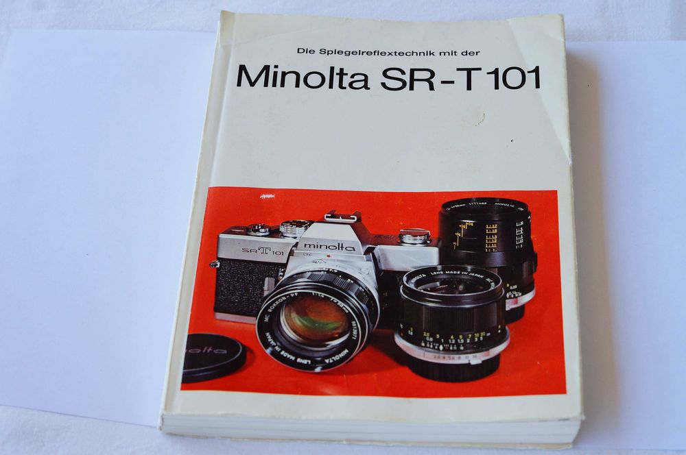 Książka Minolta SR-T 101 Dieter Gabler jęz. niemiecki