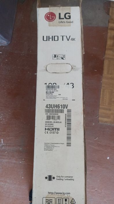 Телевизор Телевизор LG 43UH61 4K Ultra HD Smart TV Новый.