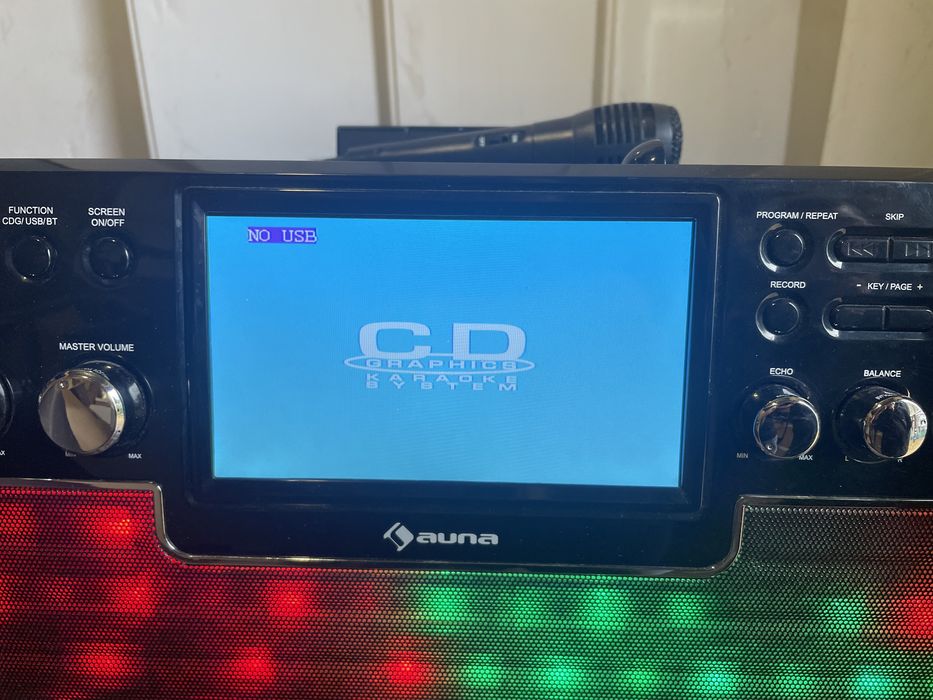 Светодиодная караоке-система Auna DiscoFever (Германия)