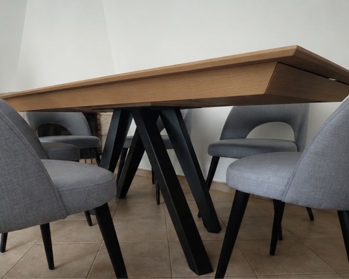 Mesa de Jantar madeira carvalho