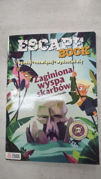 Escape Book. Zaginiona wyspa skarbów