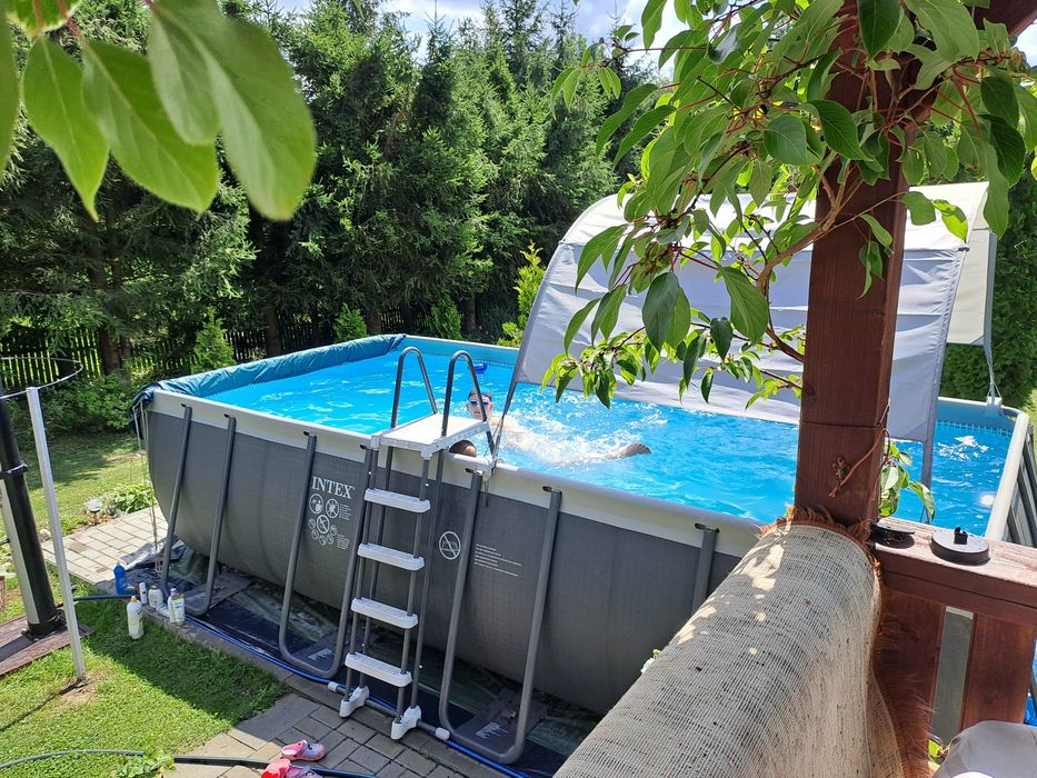 Sprzedam  basen ogrodowy+prysznic solarny