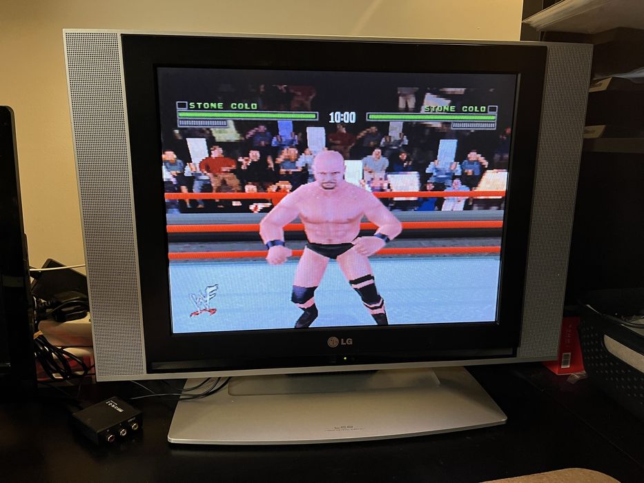 WF Attitude Wrestling Playstation 1 PSX