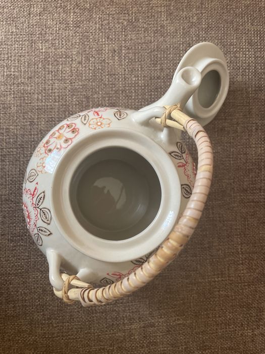 Czajnik ceramiczny ręcznie malowany