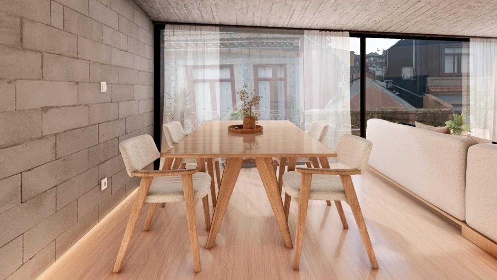 Penthouse T1 no Centro do Porto | Último Piso | Baixa do Porto