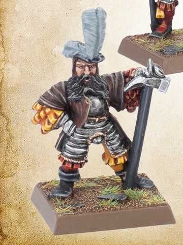 EMPIRE Capitan / Hero Warhammer The Old World, metal