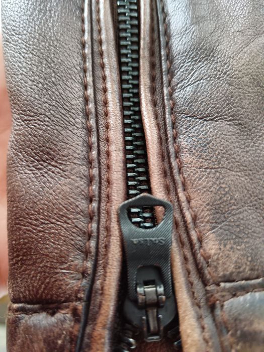 Blusão de cabedal Salsa Jeans tamanho L